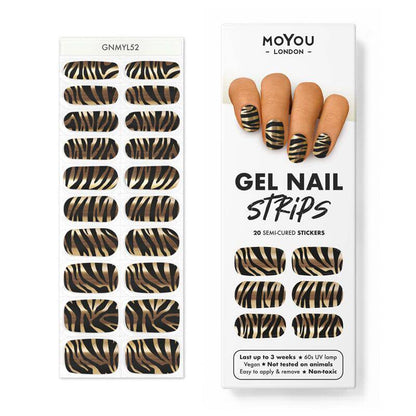 Gel Nail Strip ★ Stripe A Pose - MoYou London