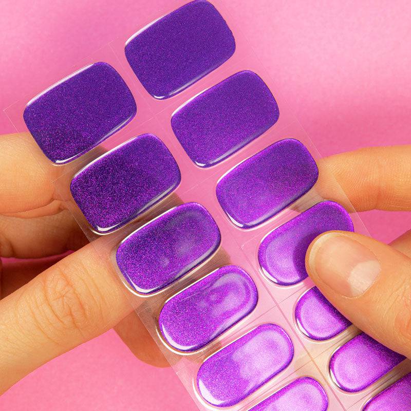 Gel Nail Strip ★ Wisteria Shine - MoYou London