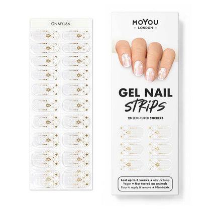 Gel Nail Strip ★ Let it Snow - MoYou London