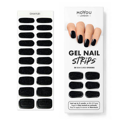 Gel Nail Strip ★ Supernova ★ Glitter - MoYou London
