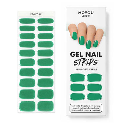 Gel Nail Strip ★ Emerald City - MoYou London
