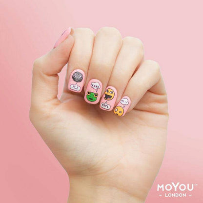 Geek 02 ✦ Nail Stamping Plate - MoYou London