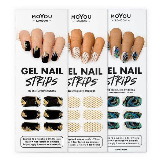 Gel Nail Strip Bundle ★ Posh Plate Bundles MoYou London 