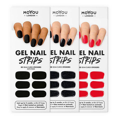 Gel Nail Strip Bundle ★ Basics - MoYou London
