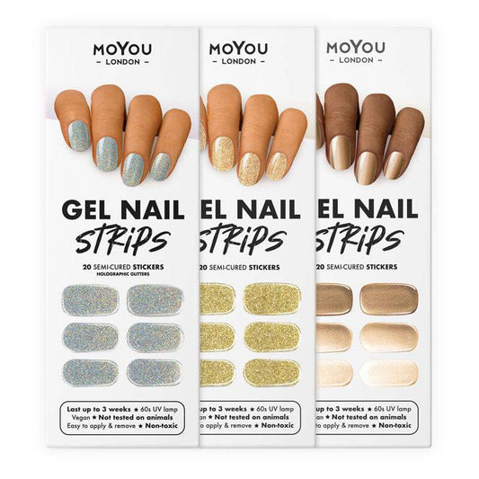 Gel Nail Strip Bundle ★ Party Plate Bundles MoYou London 