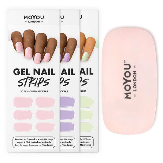 Gel Nail Strip Starter Kit ★ Pastel 01 - MoYou London