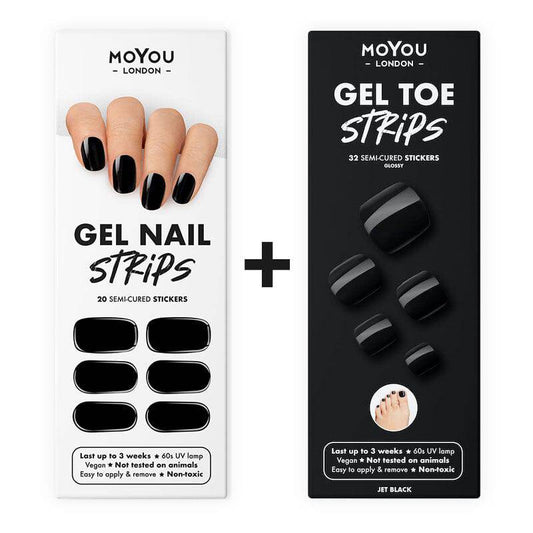 Gel Strip Bundle ★ Jet Black - MoYou London