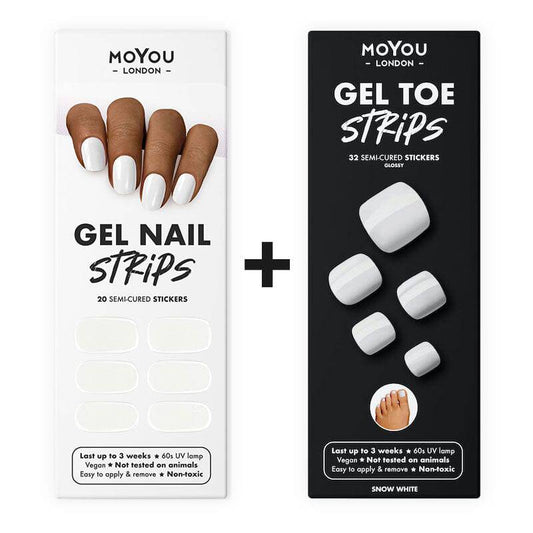 Gel Strip Bundle ★ White Snow - MoYou London