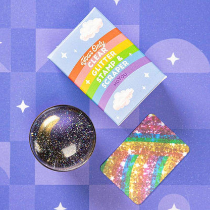 Glitter Stamper & Scraper - MoYou London