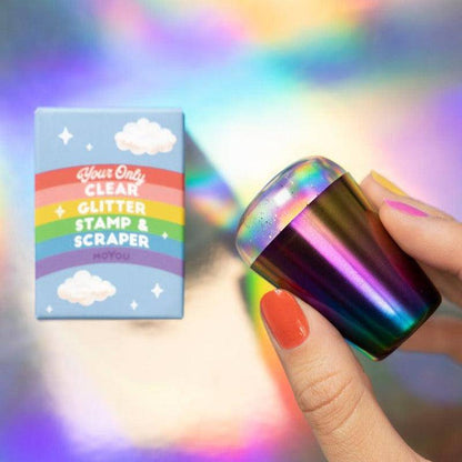 Glitter Stamper & Scraper - MoYou London