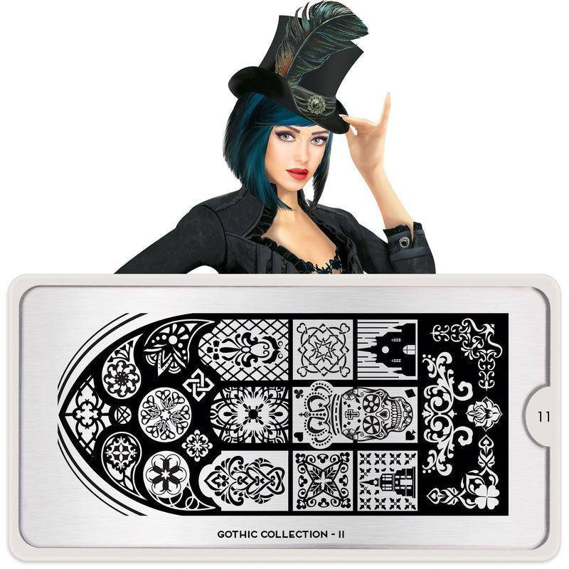 Gothic 11 ✦ Nail Stamping Plate - MoYou London