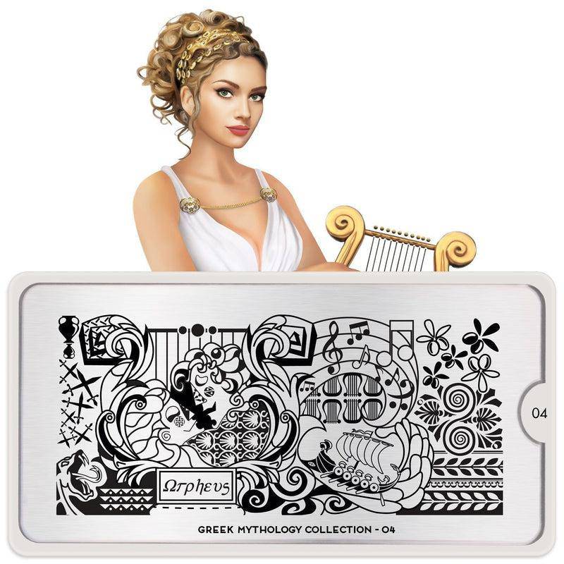 Greek Mythology 04 ✦ Nail Stamping Plate - MoYou London