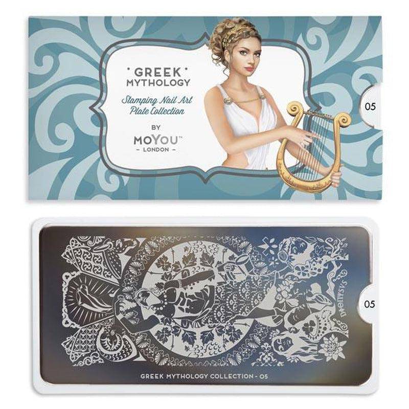 Greek Mythology 05 ✦ Nail Stamping Plate - MoYou London