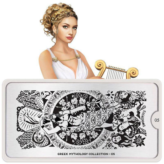 Greek Mythology 05 ✦ Nail Stamping Plate - MoYou London