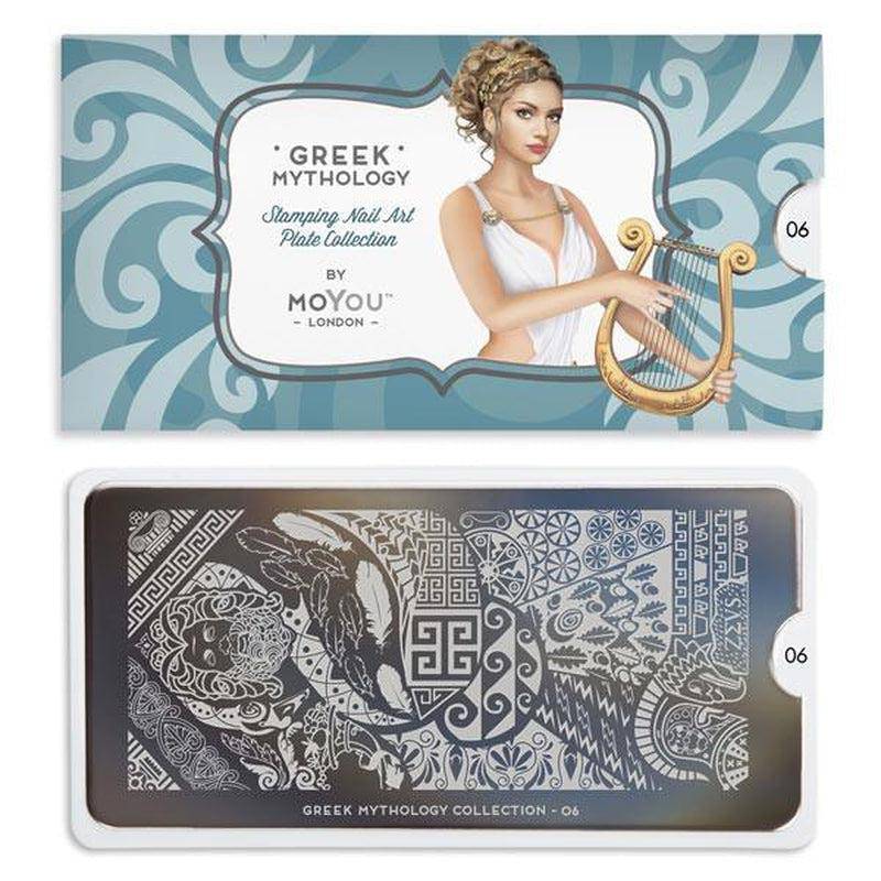 Greek Mythology 06 ✦ Nail Stamping Plate - MoYou London