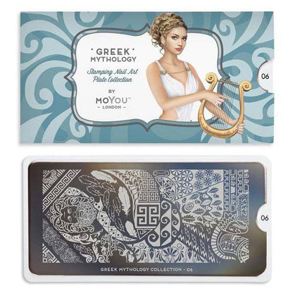 Greek Mythology 06 ✦ Nail Stamping Plate - MoYou London