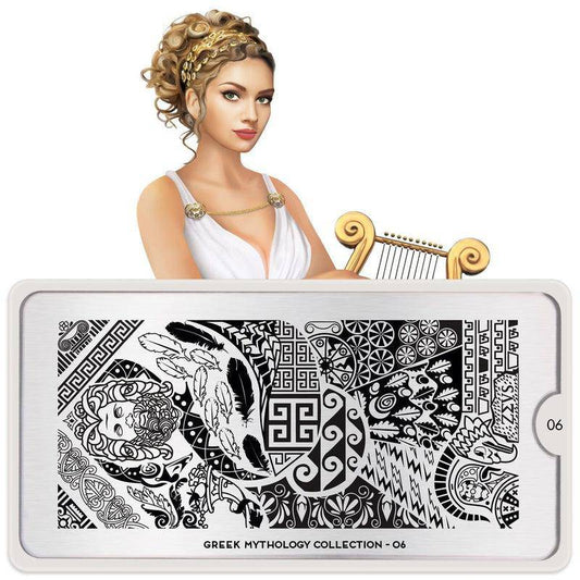 Greek Mythology 06 ✦ Nail Stamping Plate - MoYou London