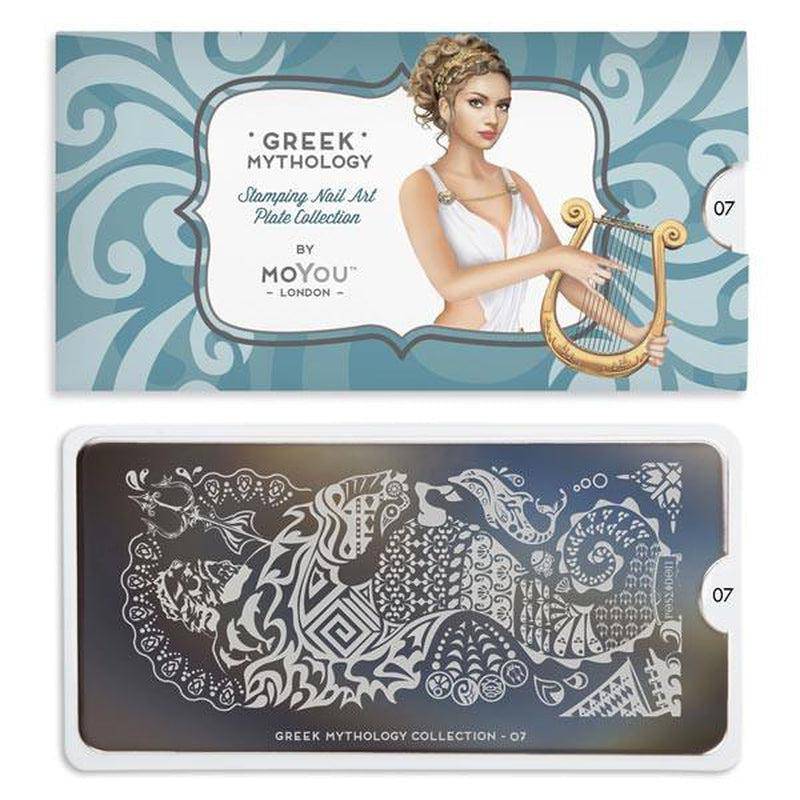 Greek Mythology 07 ✦ Nail Stamping Plate - MoYou London