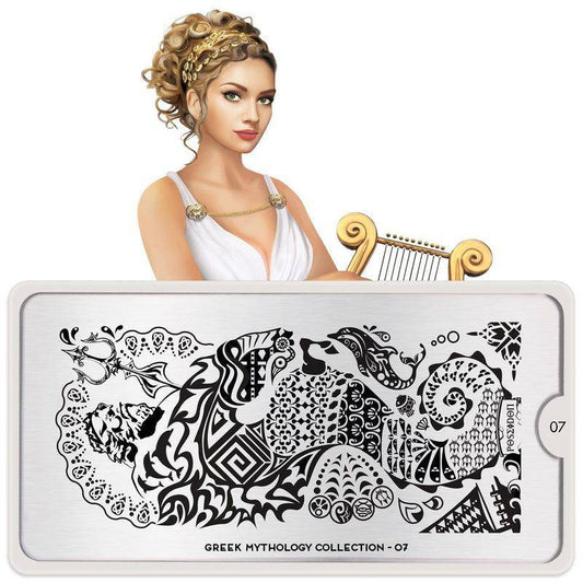 Greek Mythology 07 ✦ Nail Stamping Plate - MoYou London