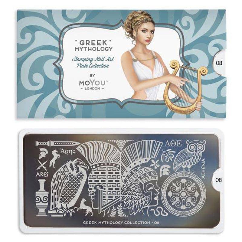 Greek Mythology 08 ✦ Nail Stamping Plate - MoYou London