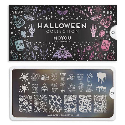 Halloween 03 ✦ Nail Stamping Plate - MoYou London