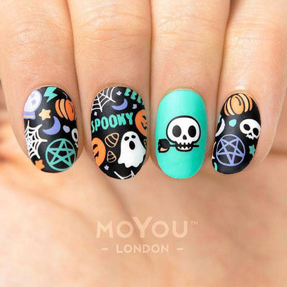 Halloween 03 ✦ Nail Stamping Plate - MoYou London