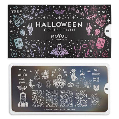 Halloween 04 ✦ Nail Stamping Plate - MoYou London