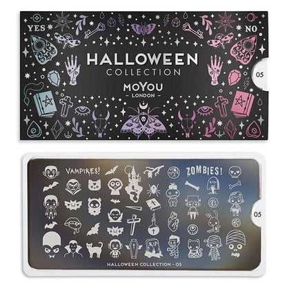 Halloween 05 ✦ Nail Stamping Plate - MoYou London