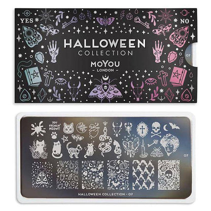 Halloween 07 ✦ Nail Stamping Plate - MoYou London