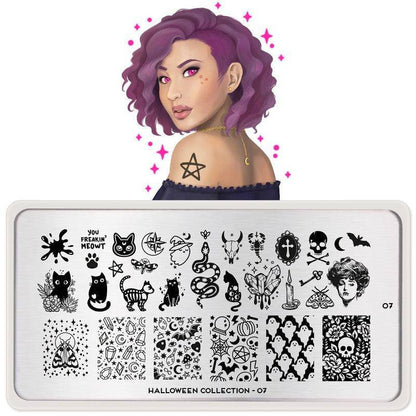 Halloween 07 ✦ Nail Stamping Plate - MoYou London