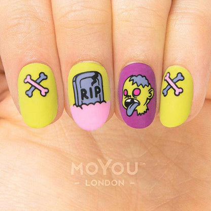 Halloween 08 ✦ Nail Stamping Plate - MoYou London