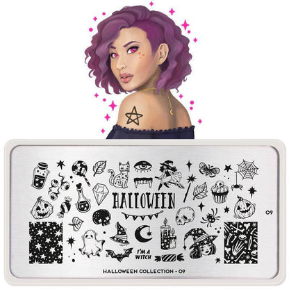 Halloween 09 ✦ Nail Stamping Plate - MoYou London