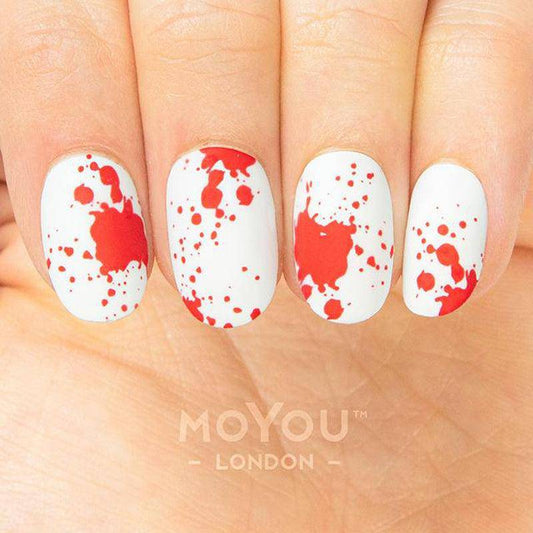 Halloween 10-Stencil-stamping-Nail Art Stencil-MoYou London