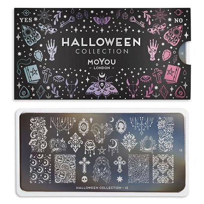 Halloween 12 ✦ Nail Stamping Plate - MoYou London