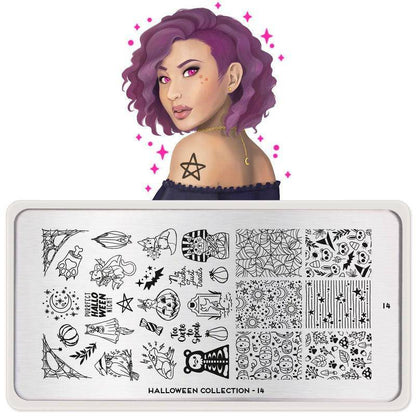 Halloween 14 ✦ Nail Stamping Plate - MoYou London