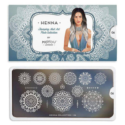 Henna 06 ✦ Nail Stamping Plate - MoYou London