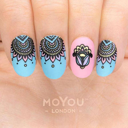 Henna 08 ✦ Nail Stamping Plate - MoYou London