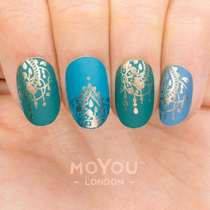 Henna 09 ✦ Nail Stamping Plate - MoYou London
