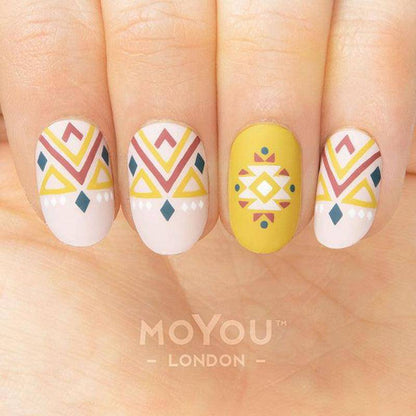 Henna 11 ✦ Nail Stamping Plate - MoYou London