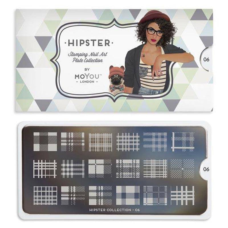 Hipster 06 ✦ Nail Stamping Plate - MoYou London