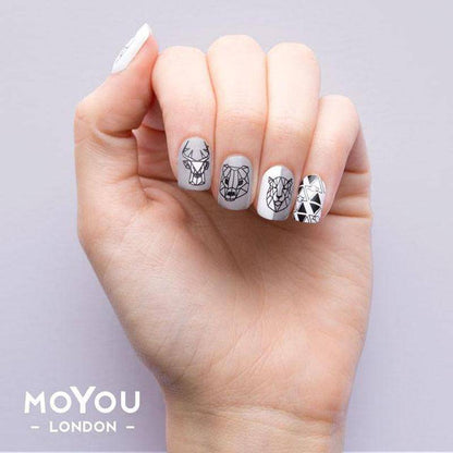 Hipster 15 ✦ Nail Stamping Plate - MoYou London