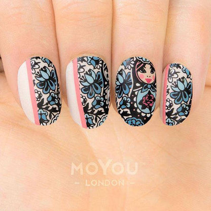 Hipster 25 ✦ Nail Stamping Plate - MoYou London