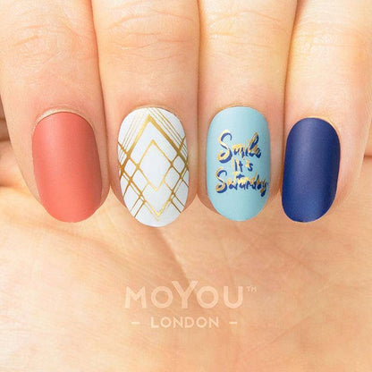 Hipster 27 ✦ Nail Stamping Plate - MoYou London