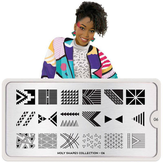 Holy Shapes 06 ✦ Nail Stamping Plates - MoYou London