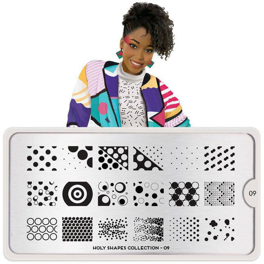 Holy Shapes 09 ✦ Nail Stamping Plates - MoYou London