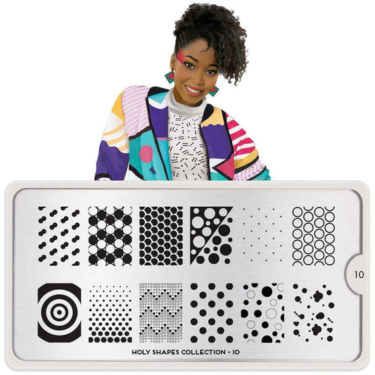 Holy Shapes 10 ✦ Nail Stamping Plates - MoYou London