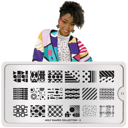 Holy Shapes 11 ✦ Nail Stamping Plates - MoYou London