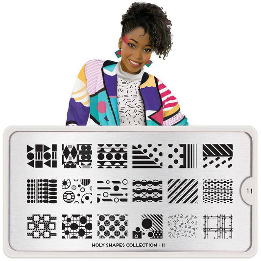 Holy Shapes 11 ✦ Nail Stamping Plates - MoYou London