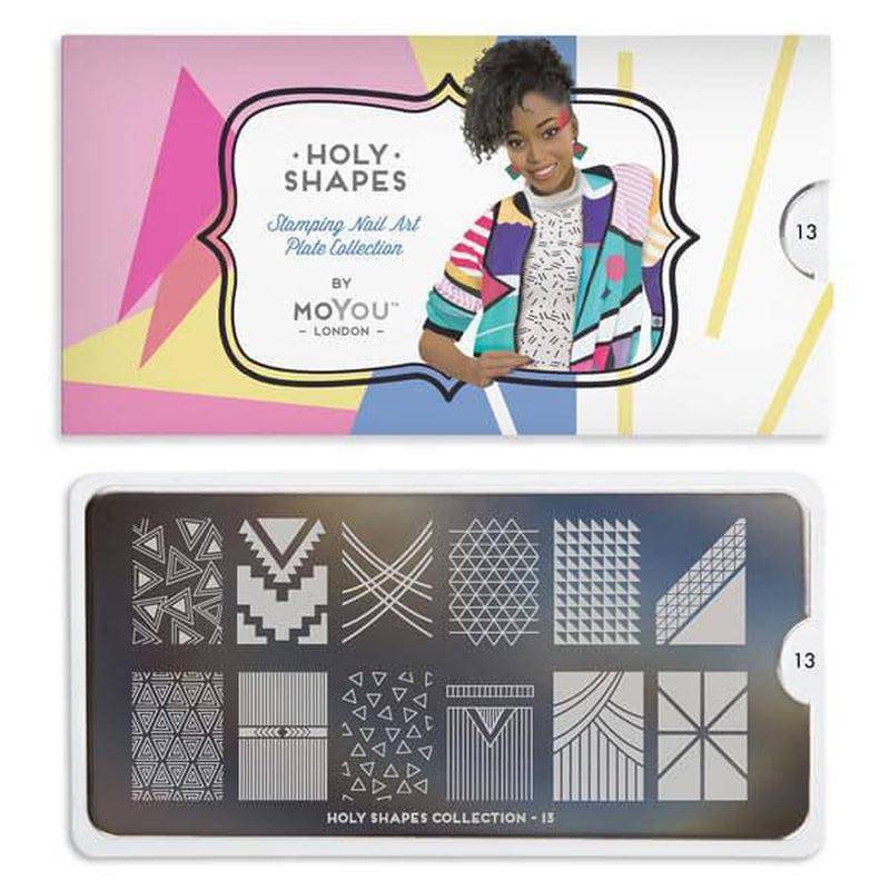 Holy Shapes 13 ✦ Nail Stamping Plates - MoYou London