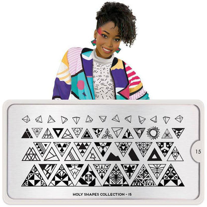 Holy Shapes 15 ✦ Nail Stamping Plates - MoYou London